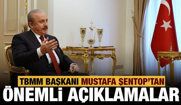 Meclis Başkanı Şentop, Ülke TV’de soruları yanıtlıyor