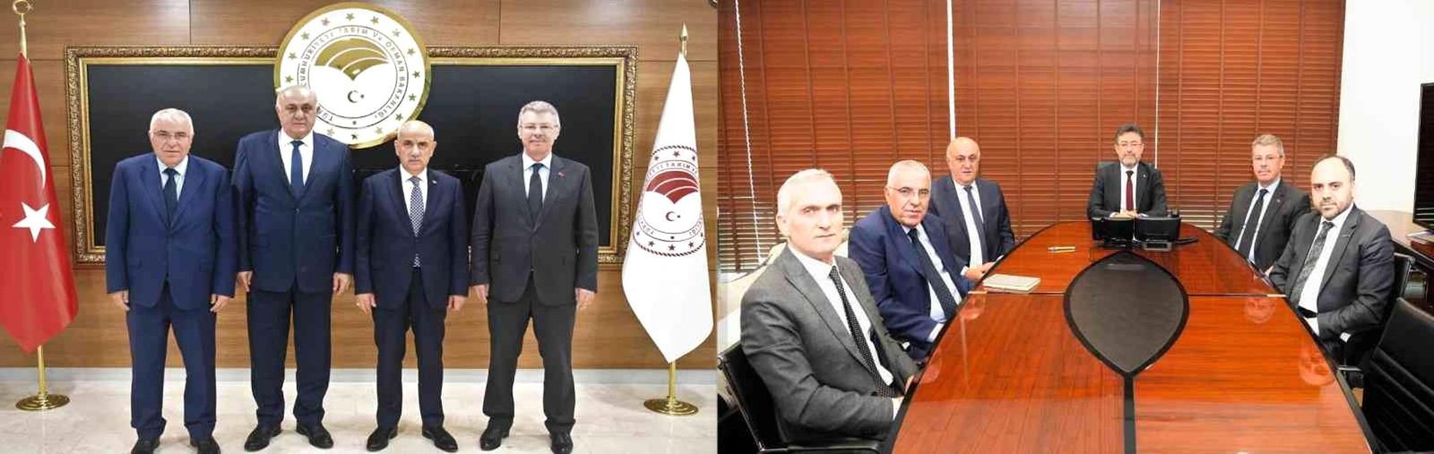 Başkan Akay Ankara’da ziyaretlerde bulundu