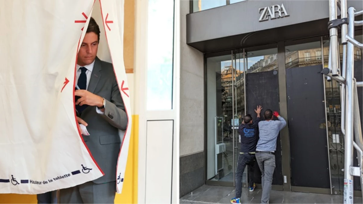 Fransa’da halk genel seçimin 2. turu için sandık başında! Başkentte yağmalama önlemleri alındı