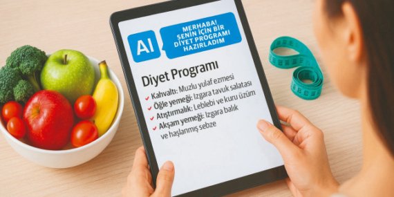 Yapay zeka diyeti uygun değil